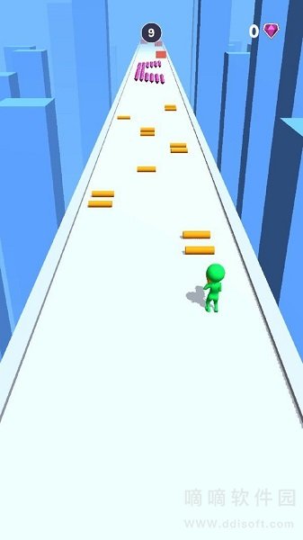 撑杆跑模拟
