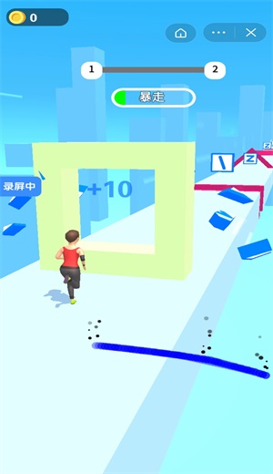 画线飞跃