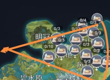 原神蒲公英海的位置在哪里 原神蒲公英海详细位置