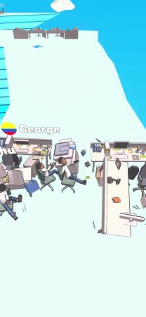 椅子奔跑