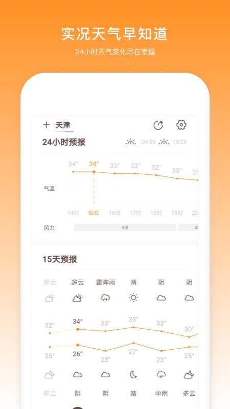 云趣实时天气预报