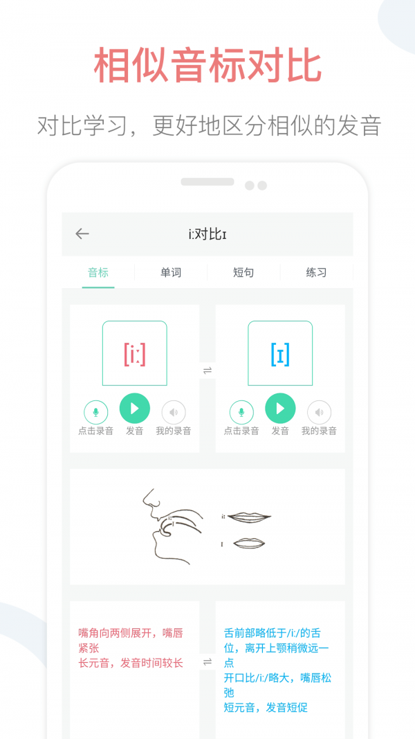 英语音标点读
