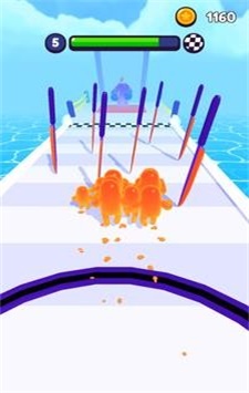 彩色斑点冲突3D