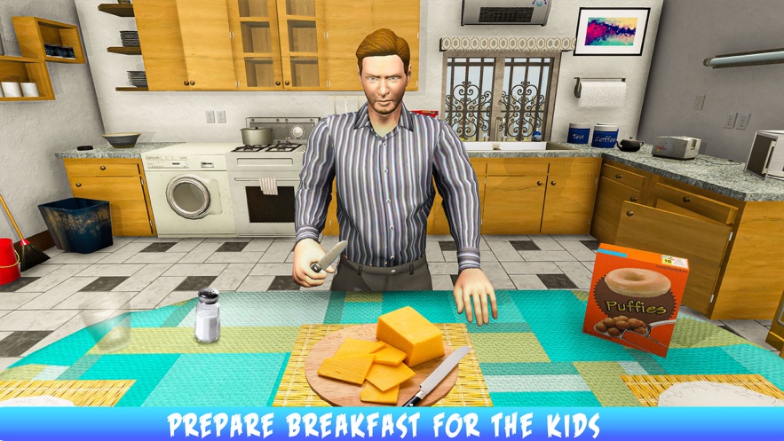 虚拟爸爸家庭生活模拟人生