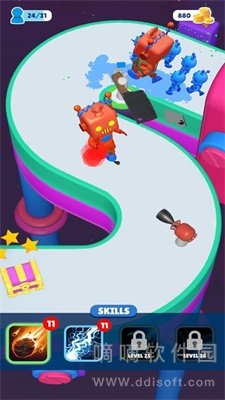 人群拥挤3D