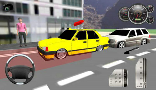 出租车载客模拟