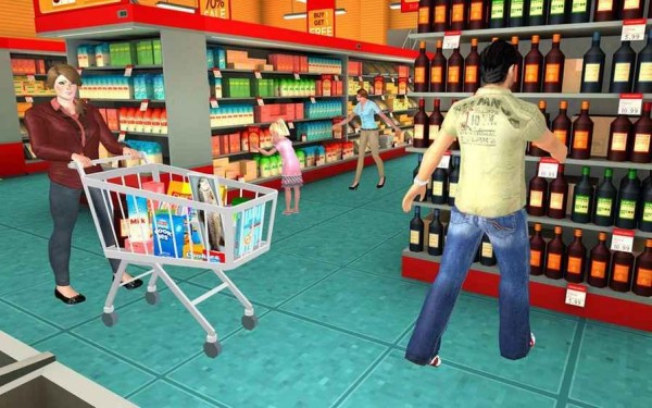 模拟购物中心