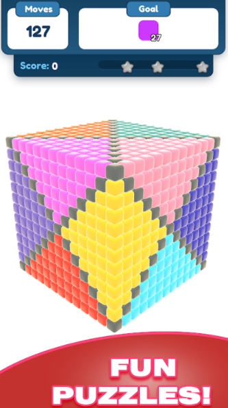 立方体匹配爆破3D